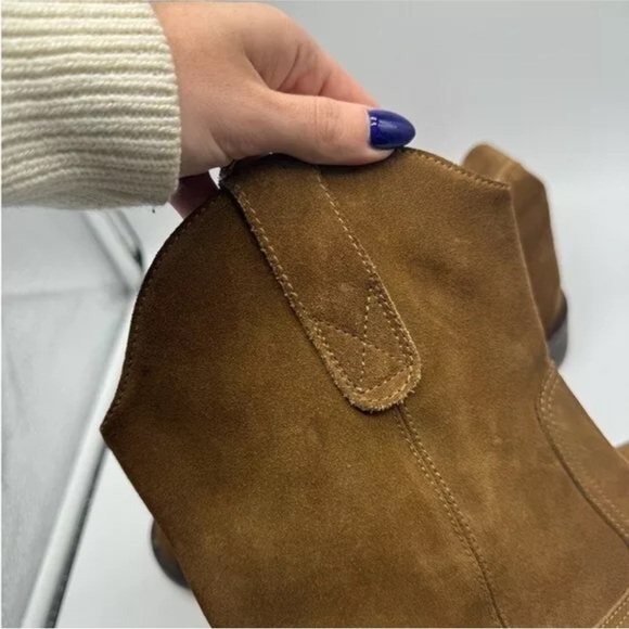 J. Crew Men’s Leather Brown Roper Boots Size 9 - Picture 4 of 16